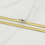 Cadena Serpiente Monaco 14.5 g / 20 in / 5 mm Oro Amarillo 18K