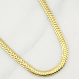 Cadena Serpiente Monaco 10.4 g / 15 3/4 in / 5 mm Oro Amarillo 18K