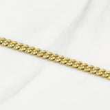 Cadena Cubana Monaco 15.1 g / 19 3/4 in / 5 mm Oro Amarillo 18K