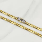 Cadena Cubana Monaco 15.75 g / 19 3/4 in / 5 mm Oro Amarillo 18K