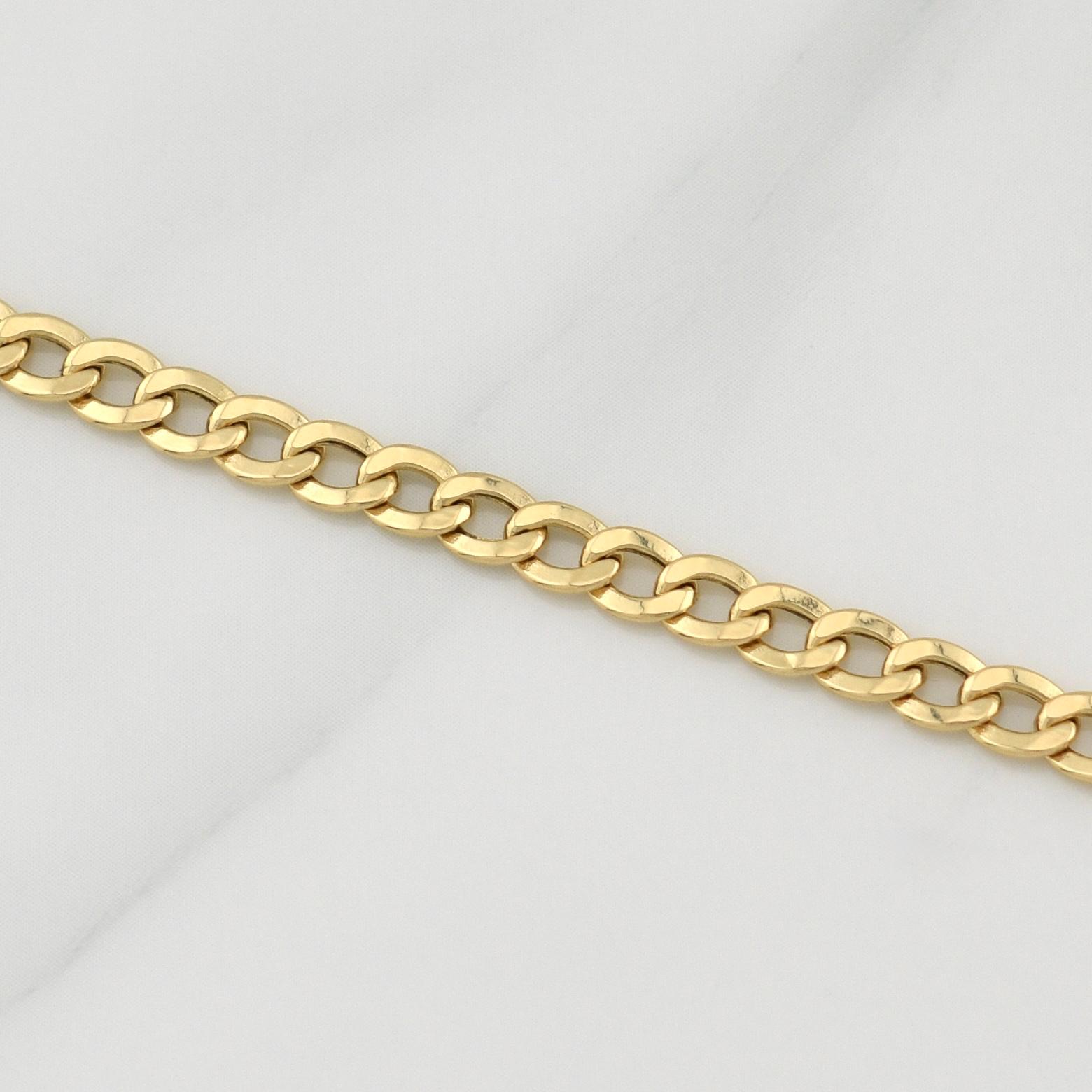 Cuban Links Bracelet 3.1 g / 7 1/2 in / 4 mm 18K Yellow Gold