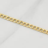 Cuban Links Bracelet 3.1 g / 7 1/2 in / 4 mm 18K Yellow Gold