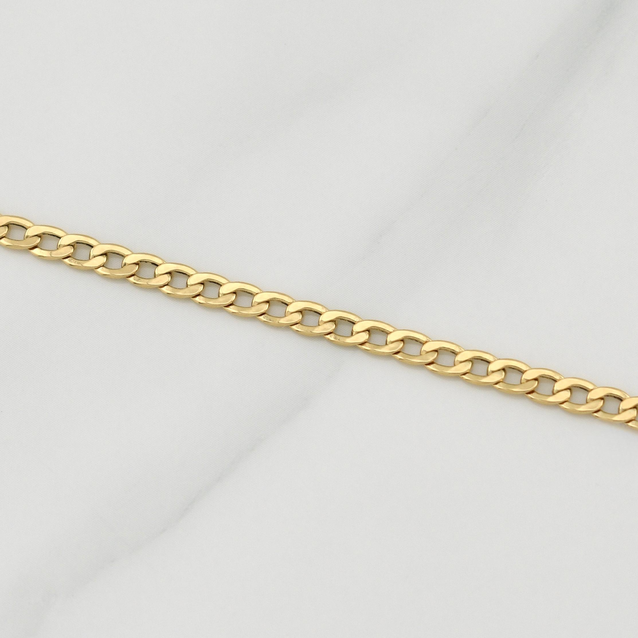 Cuban Links Bracelet 1.7 g / 7 3/4 in / 3.1 mm 18K Yellow Gold