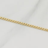Cuban Links Bracelet 1.1 g / 7 3/4 in / 2.35 mm 18K Yellow Gold