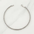 Rope Bracelet 1.85 g / 7 1/2 in / 2.75 mm 18K White Gold
