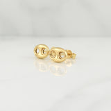 Stud Earrings Gc 1.45 g / in / 6.85 mm Yellow Gold 18K
