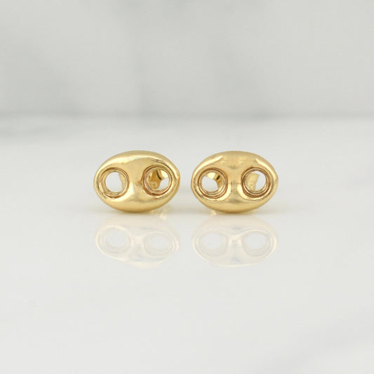 Stud Earrings Gc 1.45 g / in / 6.85 mm Yellow Gold 18K