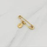 Charm Hook Nursing Virgin Miraculous 1.25 g / 1 in 18K Yellow Gold