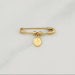 Charm Hook Nursing Virgin Miraculous 1.35 g / 1 in 18K Yellow Gold