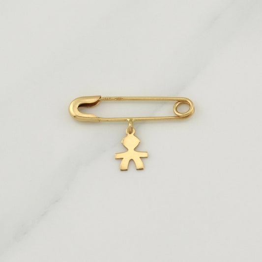 Charm Hook Nurse Boy-Girl 0.85 g / 1 in Yellow Gold 18K