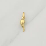 Pendant Aji Jalapeño 0.5 g / 3/4 in 18K Yellow Gold