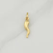 Pendant Jalapeño Pepper 0.7 g / 1 in Yellow Gold 18K