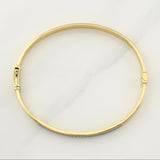 Pulso Aro Brillante 7.2 g / 7 1/2 in / 4.1 mm Oro Amarillo 18K