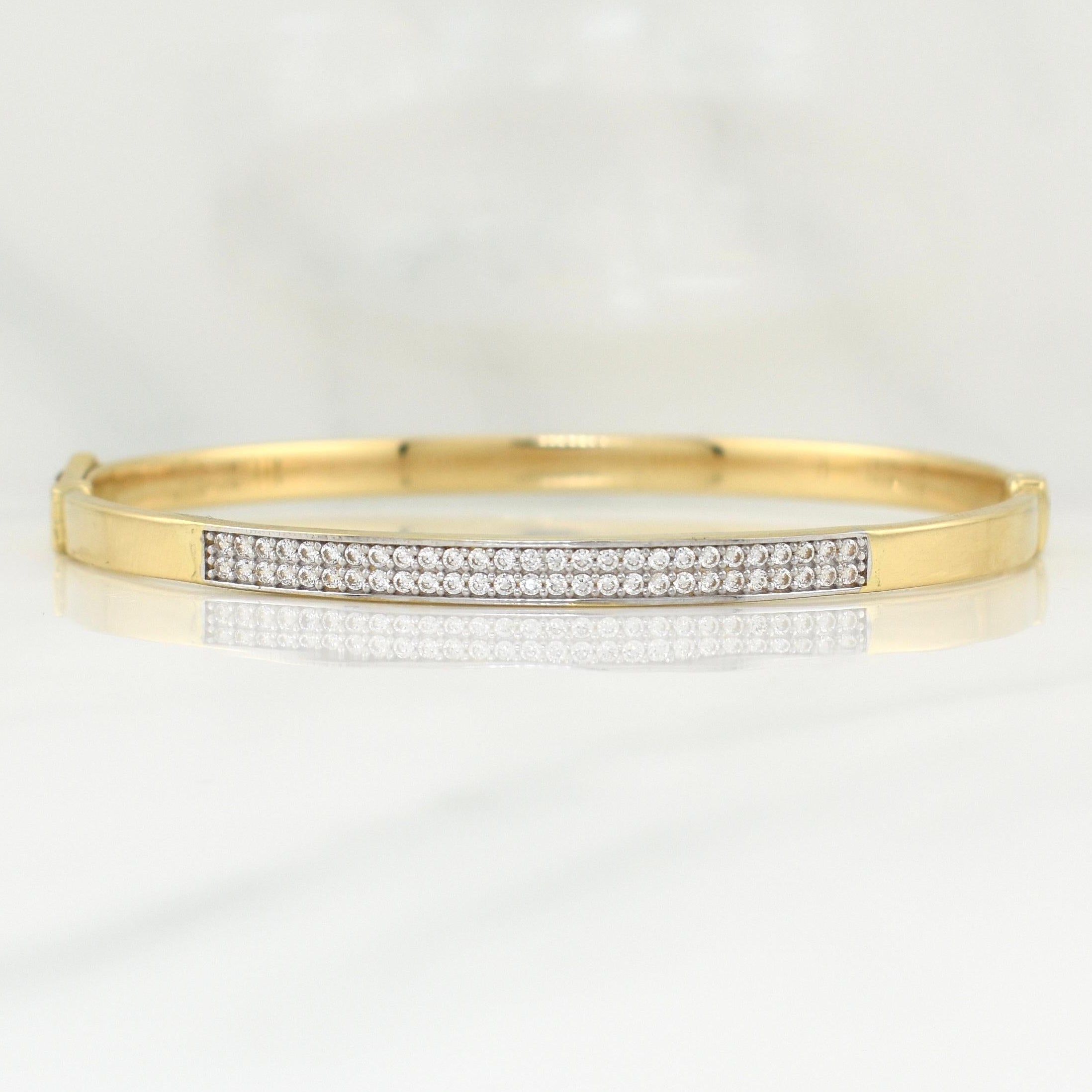 Pulso Aro Brillante 7.2 g / 7 1/2 in / 4.1 mm Oro Amarillo 18K