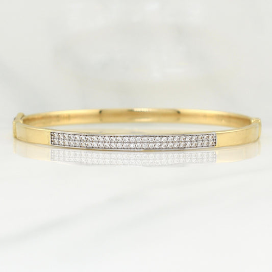 Pulso Aro Brillante 7.2 g / 7 1/2 in / 4.1 mm Oro Amarillo 18K