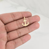 Pendant Anchor 0.8 g / 3/4 in 18K Yellow Gold