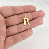 Dije Letra R 1.45 g / 3/4 in Oro Amarillo 18K