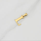 Dije Letra L 1 g / 3/4 in Oro Amarillo 18K