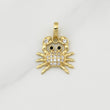 Dije Cangrejo 1.2 g / 3/4 in Oro Amarillo 18K
