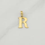 Dije Letra R 1.45 g / 3/4 in Oro Amarillo 18K