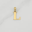 Dije Letra L 1 g / 3/4 in Oro Amarillo 18K