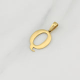 Dije Letra Q 1.45 g / 1 in Oro Amarillo 18K