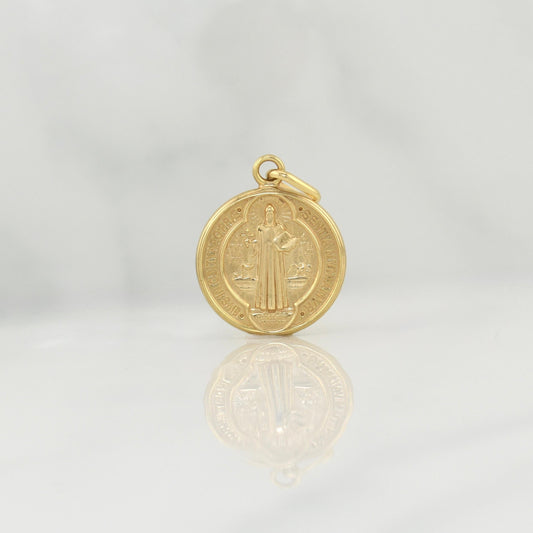 Dije San Benito 1.95 g / 1 in Oro Amarillo 18K