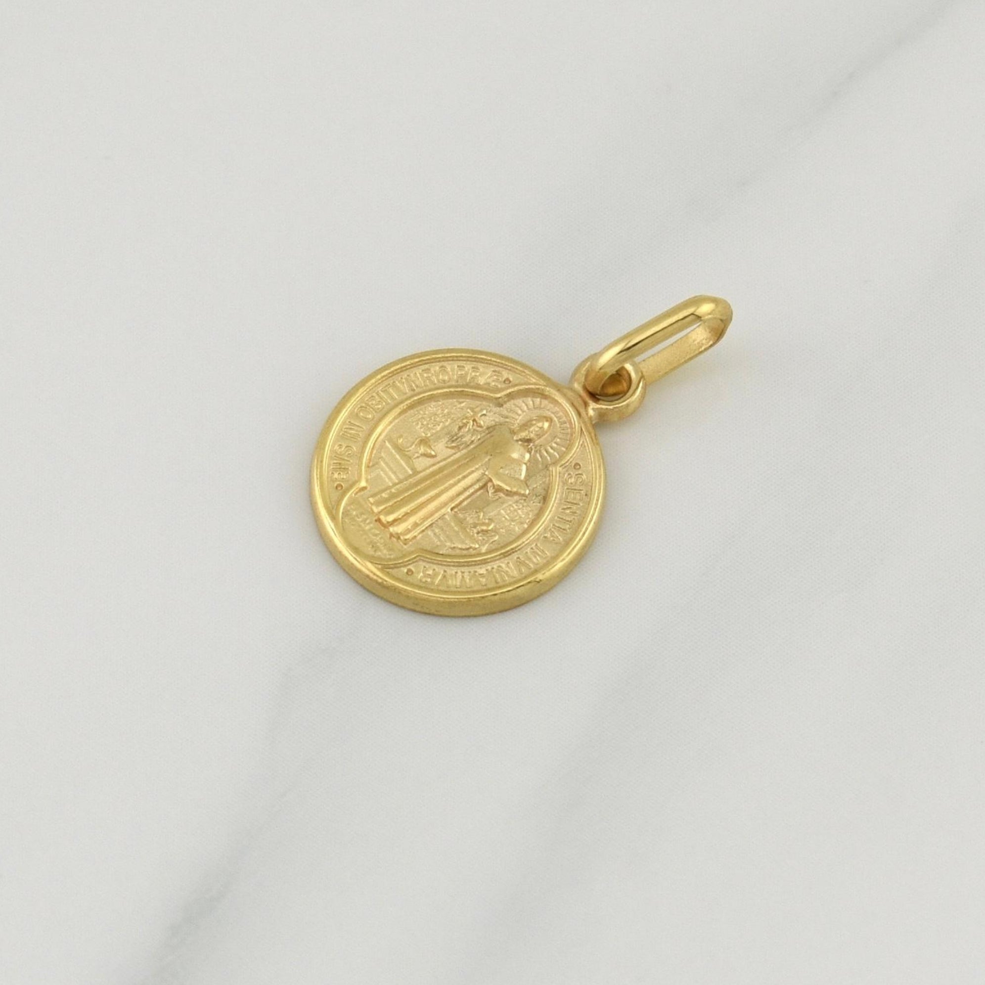 Pendant San Benito 1.15 g / 3/4 in Yellow Gold 18K