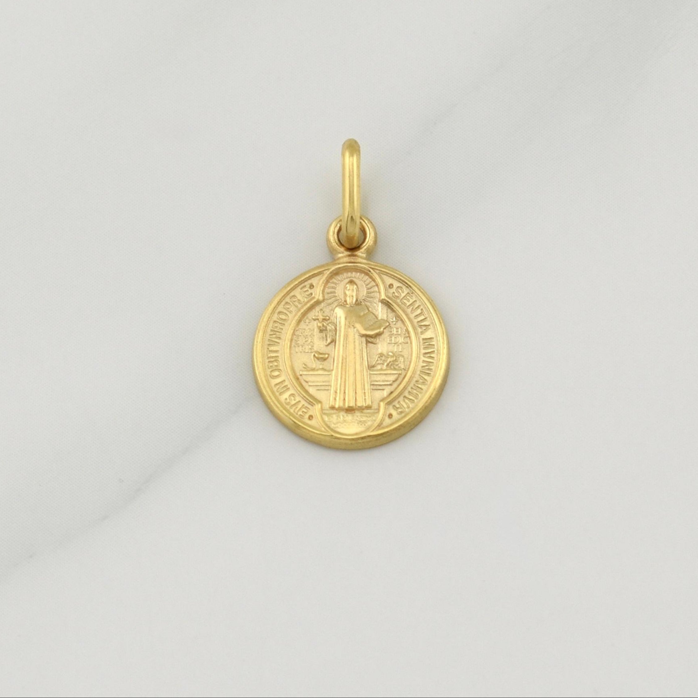 Pendant San Benito 1.1 g / 3/4 in Yellow Gold 18K