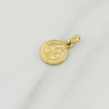 Dije San Benito 0.85 g / 3/4 in Oro Amarillo 18K