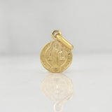 Dije San Benito 0.85 g / 3/4 in Oro Amarillo 18K