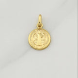 Dije San Benito 0.85 g / 3/4 in Oro Amarillo 18K