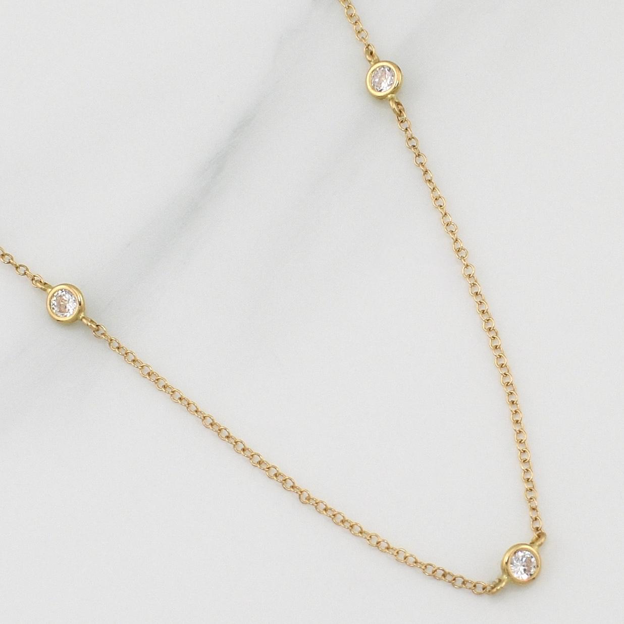 Classic Link Chain Bezel 1.95 g / 17 3/4 in / 1.4 mm Yellow Gold 18K