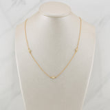 Classic Link Chain Bezel 1.95 g / 17 3/4 in / 1.4 mm Yellow Gold 18K