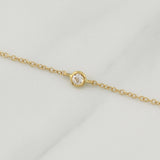 Classic Link Chain Bezel 1.95 g / 17 3/4 in / 1.4 mm Yellow Gold 18K