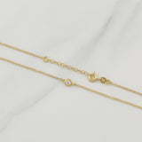 Classic Link Chain Bezel 1.95 g / 17 3/4 in / 1.4 mm Yellow Gold 18K