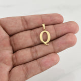 Dije Letra Q 1.45 g / 1 in Oro Amarillo 18K
