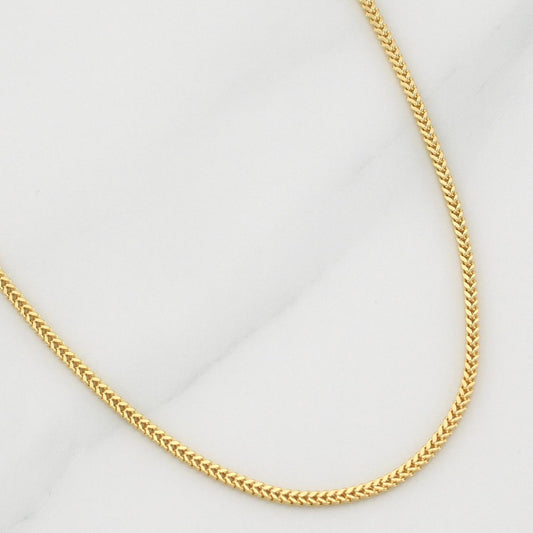 Cadena Franco 2.6 g / 20 in / 1.45 mm Oro Amarillo 18K