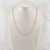 Cadena Franco 2.4 g / 18 in / 1.45 mm Oro Amarillo 18K