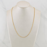 Franco Chain 2.6 g / 20 in / 1.45 mm Yellow Gold 18K