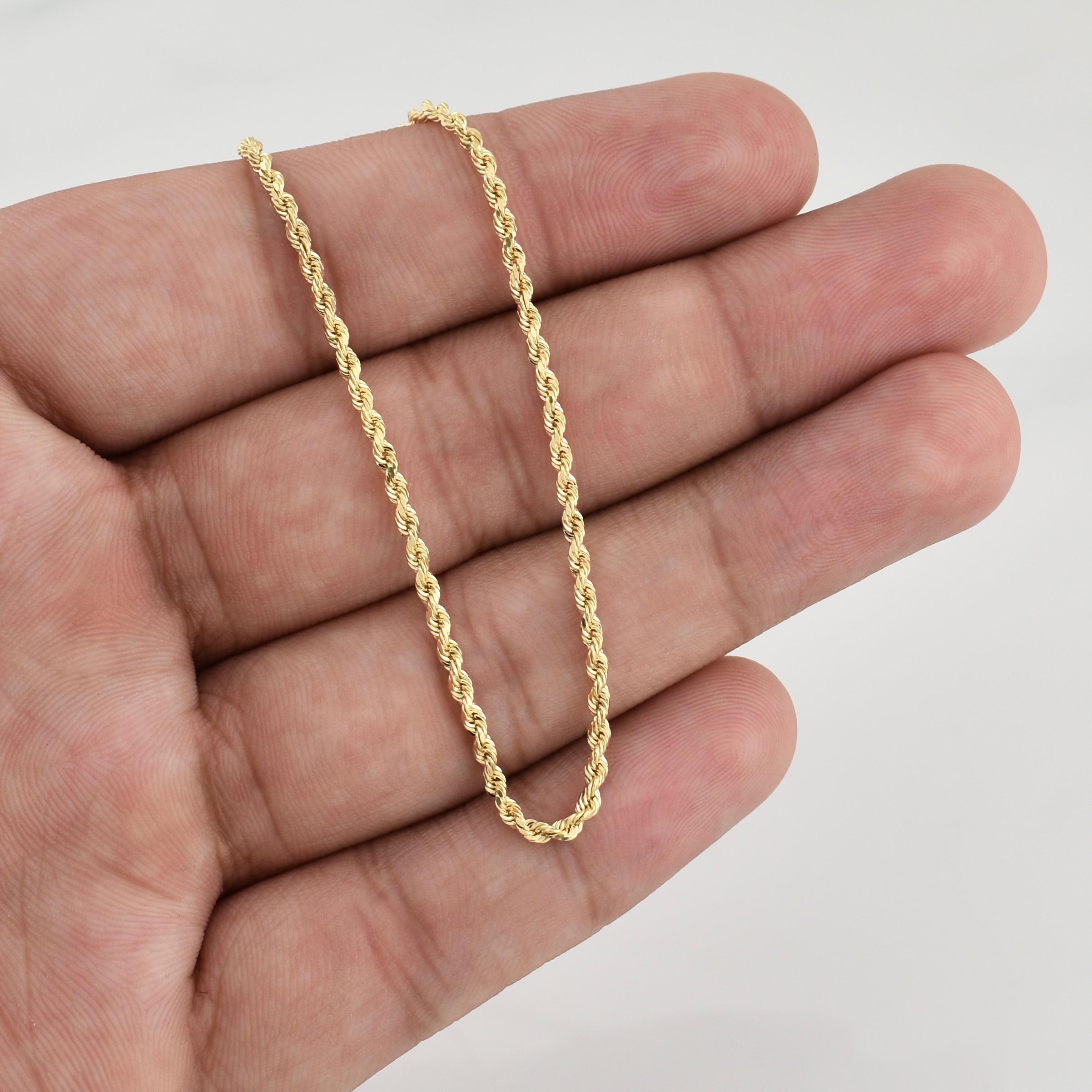 Cadena Lazo 3.9 g / 18 in / 2 mm Oro Amarillo 18K
