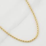 Cadena Lazo 3.9 g / 18 in / 2 mm Oro Amarillo 18K
