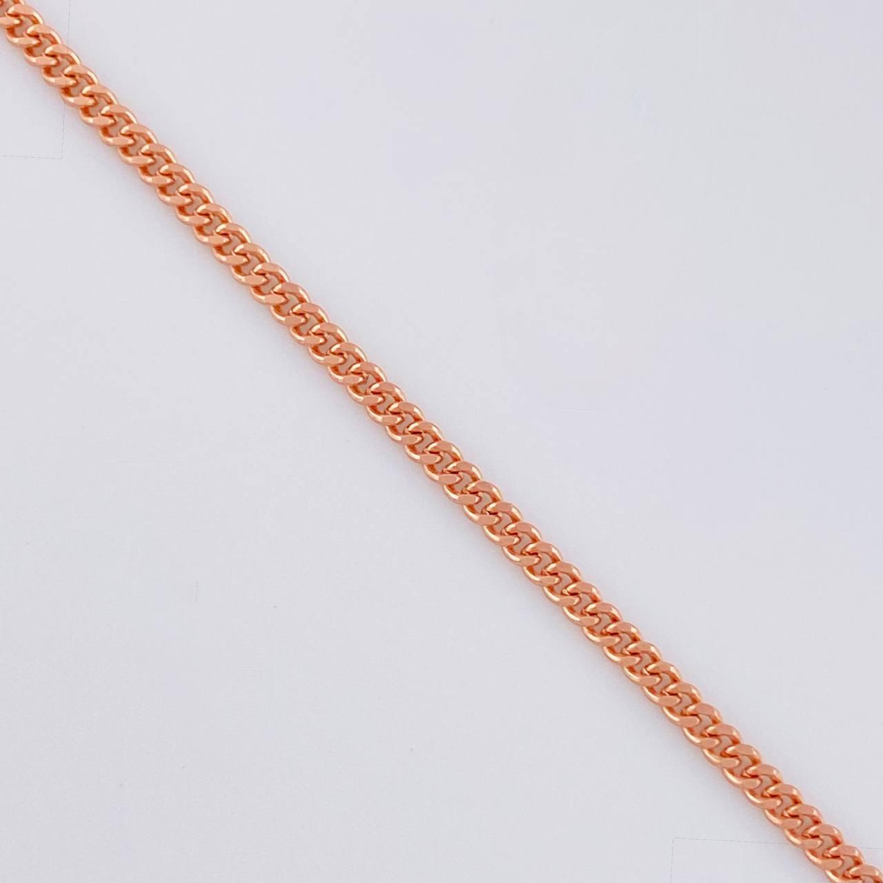Cuban Links 6.1g / 24 in / 1.7mm Rose Gold +1 18K ©