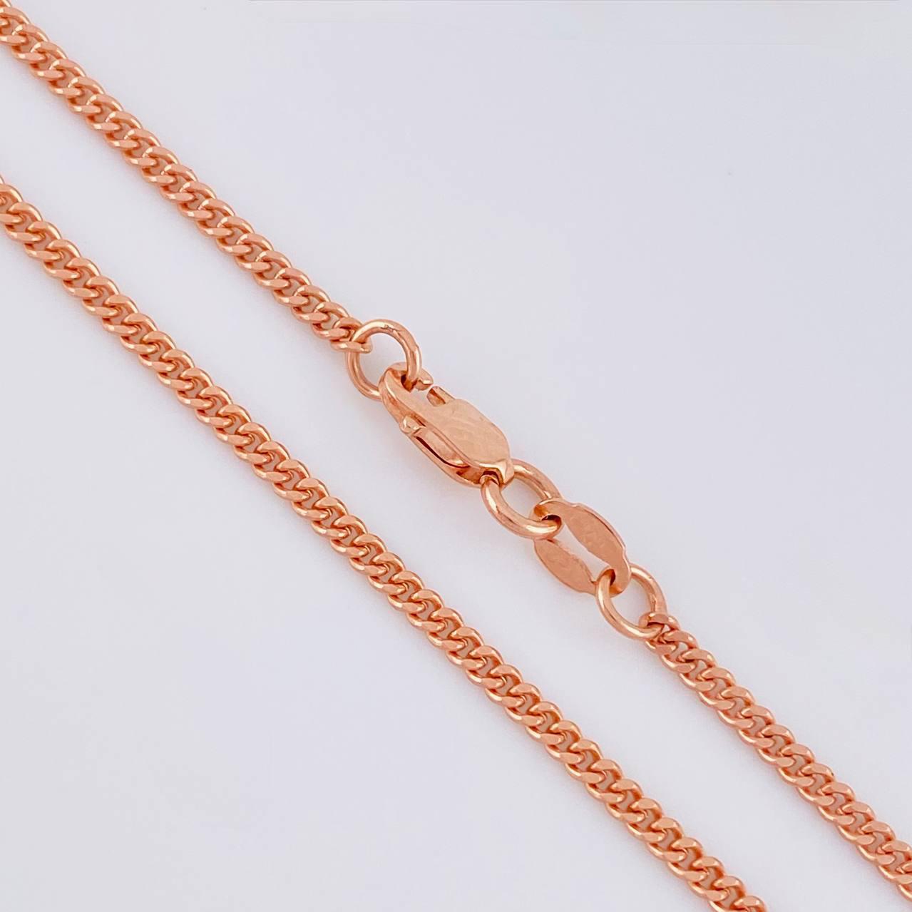 Cuban Links 6.1g / 24 in / 1.7mm Rose Gold +1 18K ©