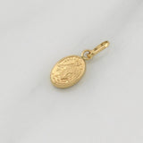 Dije Virgen Milagrosa 0.3 g / 1/2 in Oro Amarillo 18K