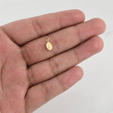 Dije Virgen Milagrosa 0.3 g / 1/2 in Oro Amarillo 18K