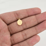 Pendant Archangel Saint Michael 0.5 g / 3/4 in Yellow Gold 18K