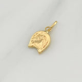 Dije Herradura Caballo 0.45 g / 1/2 in Oro Amarillo 18K