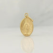 Dije Virgen Milagrosa 0.55 g / 3/4 in Oro Amarillo 18K