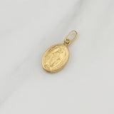 Dije Virgen Milagrosa 0.55 g / 3/4 in Oro Amarillo 18K